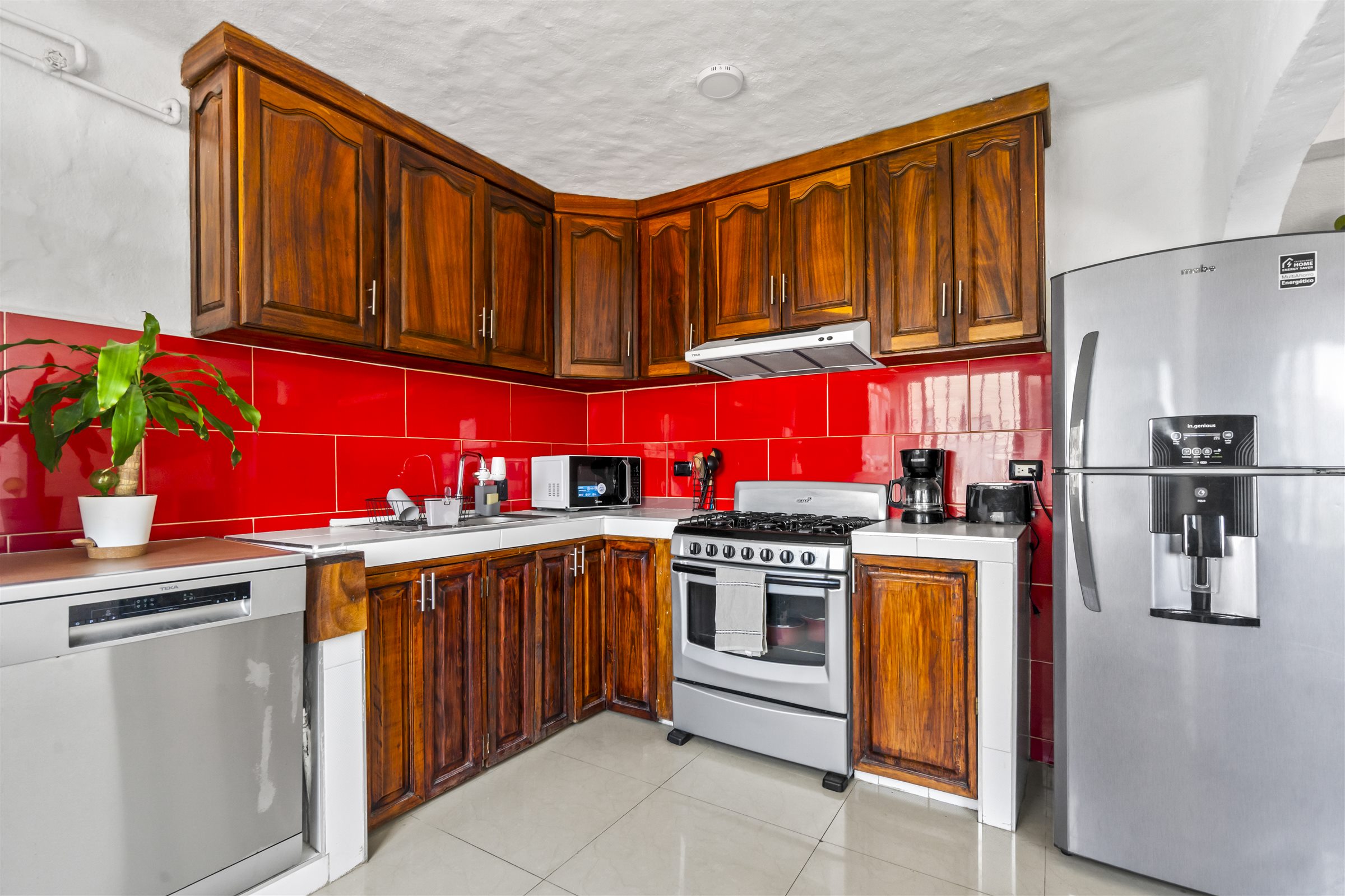 Mangos equipped kitchen